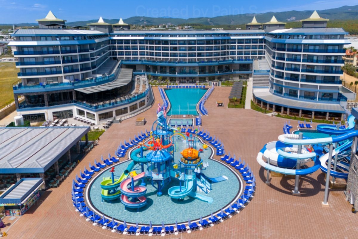 На 100м. от плажа в Алания, Турция: 7 ULTRA All Inclusive нощувки на човек + автобусен транспорт в EFTALIA BLUE HOTEL 5*. Дете до 15г. безплатно!, снимка 2
