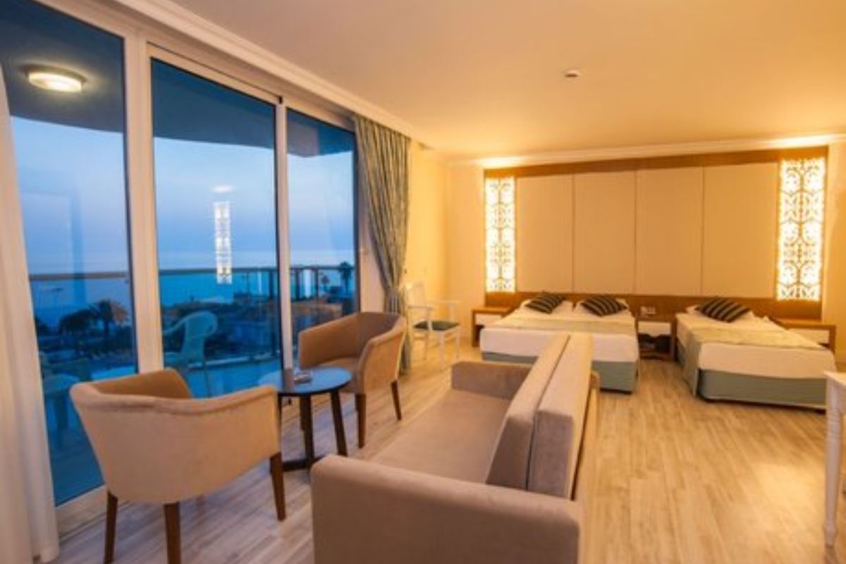 На първа линия в Алания, Турция: Автобусен транспорт + 7 Ultra All Inclusive нощувки на човек в CONCORDIA CELES HOTEL 5*, снимка 8