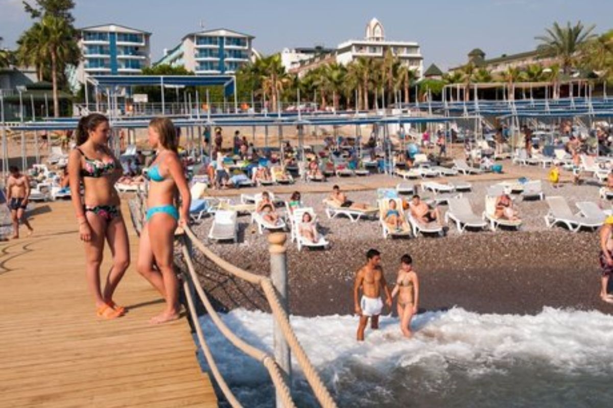На първа линия в Алания, Турция: Автобусен транспорт + 7 Ultra All Inclusive нощувки на човек в CONCORDIA CELES HOTEL 5*, снимка 14