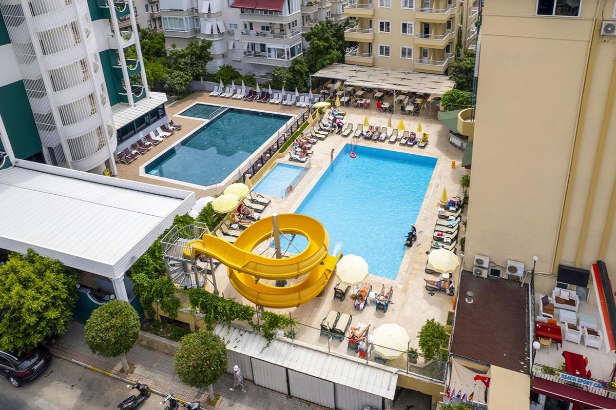 На 100м. от плажа в Алания, Турция: Полет от София+ 7 All Inclusive нощувки на човек в KLEOPATRA BEACH HOTEL 4*, снимка 3