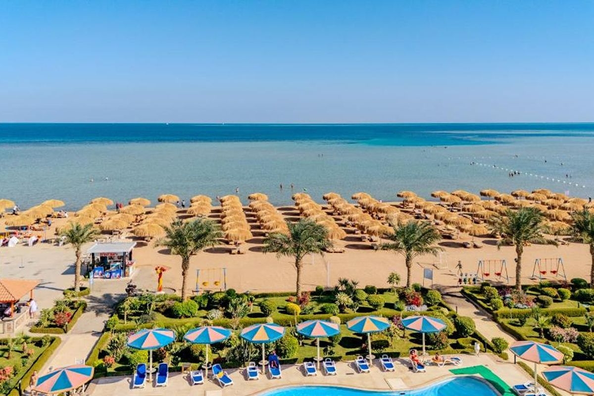 На първа линия в Хургада, Египет: Самолетен билет от София + 7 All Inclusive нощувки в REWAYA INN RESORT 5*, снимка 12