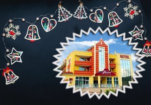 Коледа във Велинград! 2, 3 или 4 нощувки на човек със закуски и вечери + минерален басейн и СПА в хотел Холидей****