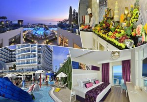 Почивка за Великден или Майски празници в хотел Azura Deluxe Resort & Spa Hotel 5*, Алания, Анталия! Автобусен транспорт + 7 нощувки на база Ultra Аll Inclusive на човек + басейни и СПА