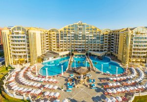 На първа линия в Слънчев Бряг! Нощувка на човек на база All Inclusive + басейн в хотел Империал Палас*****. Дете до 11.99г - БЕЗПЛАТНО