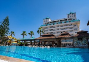 Почивка в Belkon Hotel Belek 4*, Белек, Турция! Автобусен транспорт + 7 нощувки на човек на база All Inclusive. Дете до 12.99 г. БЕЗПЛАТНО!