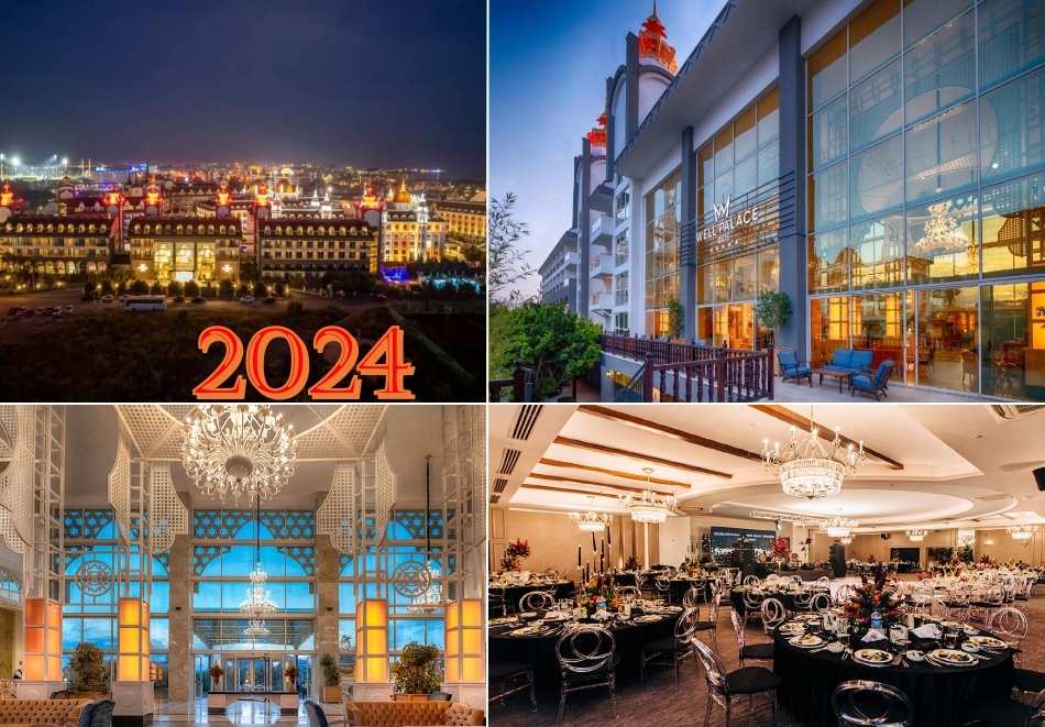 Нова Година в хотел WELL PALACE SIDE 5*, Сиде, Турция! Автобусен транспорт + 4 нощувки на човек на база Ultra All Inclusive.  Дете до 11.99 г. БЕЗПЛАТНО!