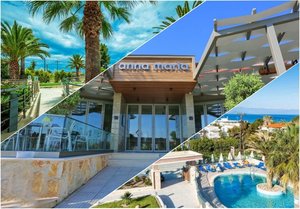 Ранни записвания в хотел Anna Maria Paradise***, Пефкохори, Гърция! 3+ нощувки на човек със закуски и вечери + басейн