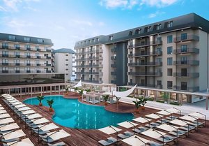 Ранни записвания за май 2025 на първа линия в Kaia Coracesium Hotel 4*, Алания, Турция! Автобусен транспорт + 7 нощувки на човек на база Ultra Аll Inclusive