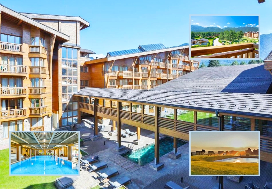 01.05-06.05 в Разлог! 3 нощувки на човек на база All inclusive с богата празнична програма и голф урок + 4 басейна и спа зона в комплекс Пирин Голф & Кънтри клуб 4*