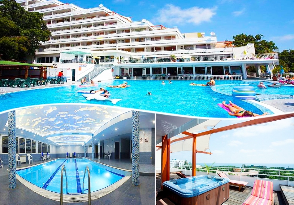 През юни в Златни Пясъци! Нощувка за двама на база All inclusive + басейн и релакс зона в хотел Плиска***