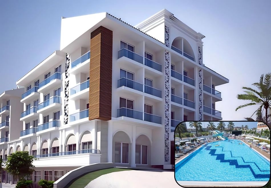 Аll Inclusive почивка в Сиде, Турция! Автобусен транспорт + 7 нощувки на човек в Palm World Resort & Spa Side 4*