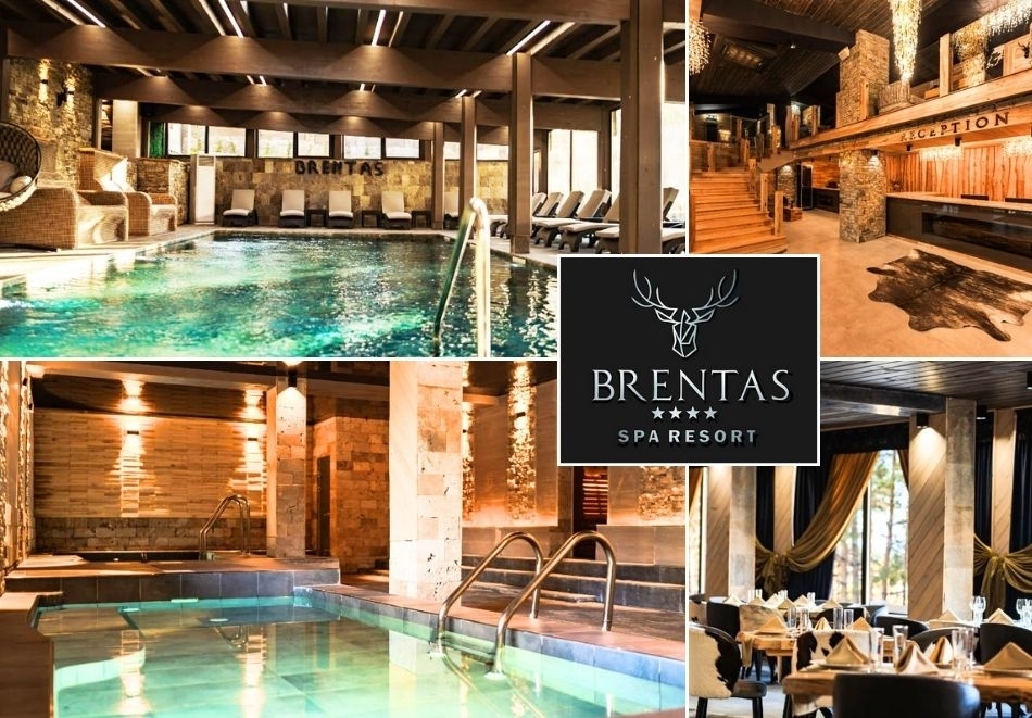 СПА почивка в Цигов чарк от септември до декември в новооткрития четиризвезден Брентас Спа Ризорт! Нощувка на човек със закуска, обяд* и вечеря + басейн и спа зона
