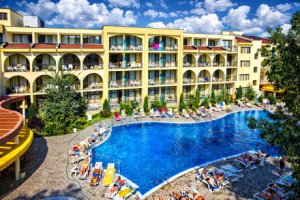 Лято в Слънчев бряг: Нощувка на човек на база All Inclusive + басейн и джакузи в хотел Явор Палас****. Дете до 12г. - БЕЗПЛАТНО!