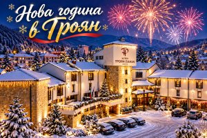 Нова година в Троян: 3 нощувки на човек със закуски и вечери, едната празнична с подбрано меню, гост-изпълнител Ирена, танцова формация Медовина и DJ парти от хотел Троян Плаза****