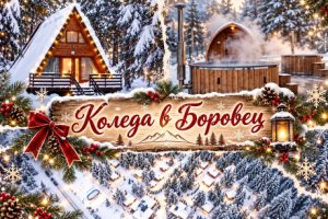 Коледа в Боровец: Нощувка в напълно оборудвани къщи с капацитет 4 или 5 човека + релакс зона във Вилни селища Ягода и Малина