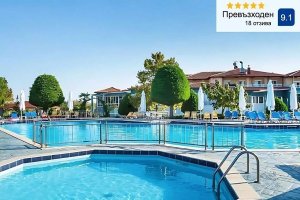 Ранни записвания в Паралия Катерини, Гърция: All Inclusive нощувка на 300 м от плажа + басейн в хотел Grand Platon****, дете до 12 г. безплатно
