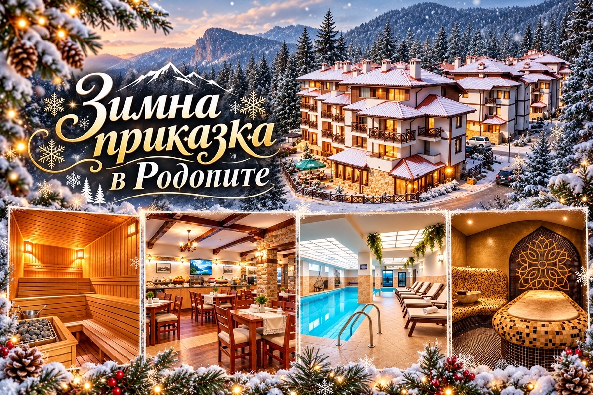 Релакс край Пампорово: Нощувка със закуска + басейн и релакс зона в комплекс Маунтин лейк, Смолянски езера
