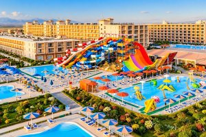 На първа линия в Хургада, Египет: Самолетен билет от София + 7 All Inclusive нощувки в REWAYA INN RESORT 5*