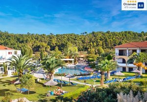 Ранни записвания в Палиури, Гърция: Нощувка на база All Inclusive + басейн в Chrousso Village 4*