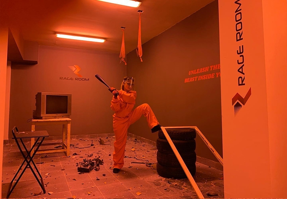 30 минути в антистрес стая Rage Room, София