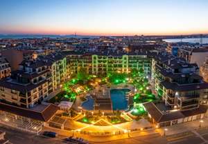 Великден в Поморие! 3 или 4 нощувки на човек на база Ultra All Inclusive + празничен обяд в Апартхотел Бутик Роуз Гардън