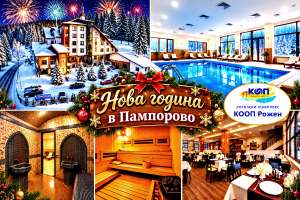 Зима край Пампорово. Нощувка, закуска, обяд* и вечеря + басейн и СПА в КООП Рожен